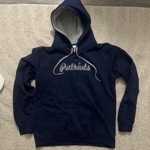 NFL Patriots Dark Blue Hoodie